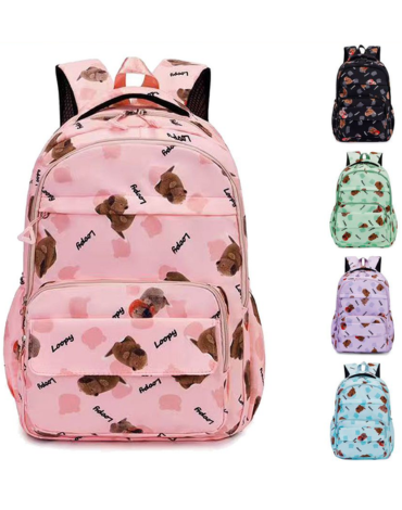 Mochila Infantil Modelos Surtidos x 4 Unds. Medida: 45 x 35 x 19 cm aprox.