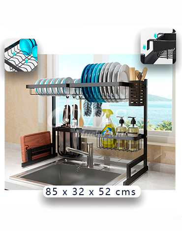 Escurridor De Platos Metal x 4 Unds. Medidas :85 x 32 x 52cm