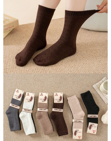 Calcetas de Mujer Con Toalla x 2 Docenas. Talla: 35 - 40