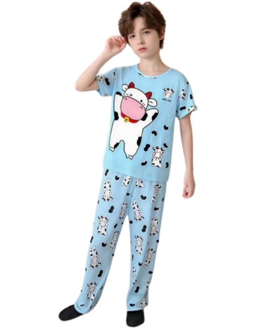Pijama de Niño(a) Poliester x 12 Unds. Tallas: 4/5 - 5/6 - 6/7 - 7/8