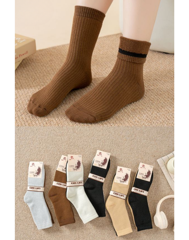 Calcetas de Mujer Con Toalla x 2 Docenas. Talla: 35 - 40