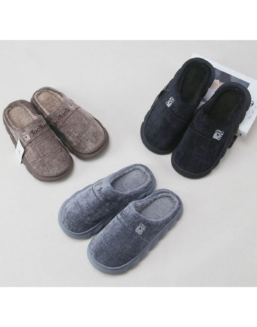 Pantuflas de Hombre Colores Surtidos x 24 Pares. Talla: 40/41 - 42/43 - 44/45