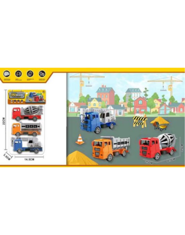 12 Set de Vehiculos de Construccion