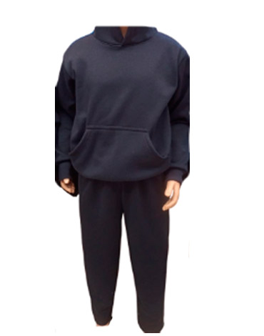 Conjunto Buzo (Polerón + Pantalón) Color Burdeo x 5 Unds. Talla: S - M - L - XL