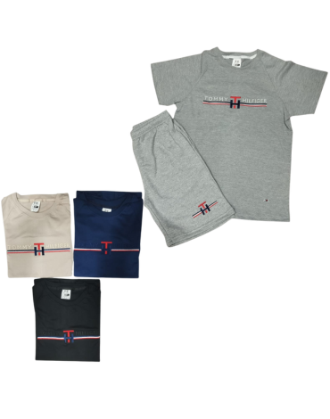 Conjunto Bordado Colores Surtidos x 4 Unds Tallas: S -  M - L - XL