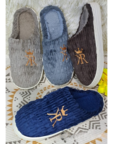 Pantuflas de Hombre Colores Surtidos x 24 Pares Talla: 40 al 45