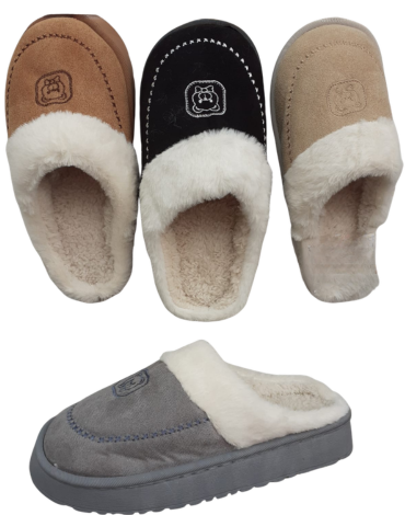 Pantuflas Unisex Colores Surtidos x 12 Pares. Talla: 36 - 45