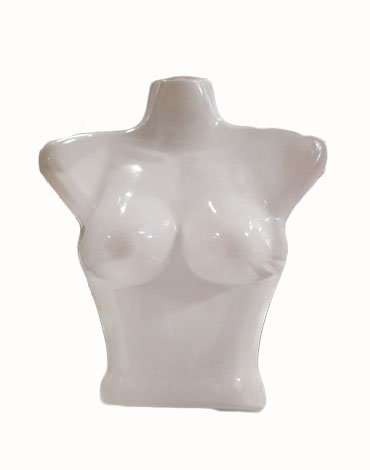 Torso Plastico de Dama Sin Gancho x 12 Unids.