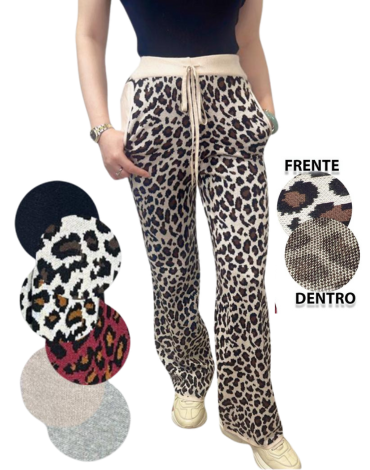 Pantalón De Lana para Mujer x 12 Unds.Talla: S/M - L/XL