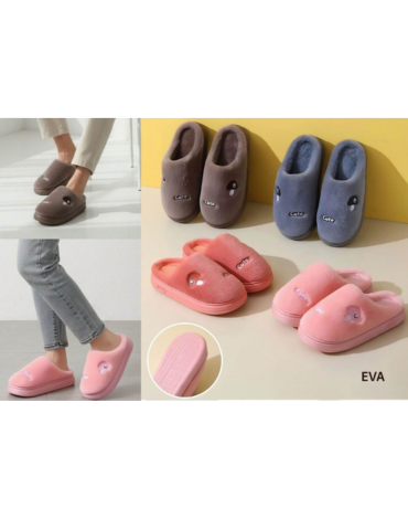 Pantuflas Unisex Colores Surtidos x 24 Pares. Talla: 36 al 41 y 40 al 45