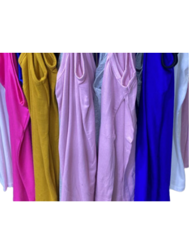 Polera Pabilo para Dama Colores Surtidos x 12 Unds. Talla: Estandar