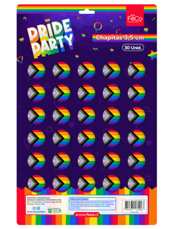 4 Set Chapitas Diversidad (1 Set Trae 30 Pcs) Medidas: 3.8 cm aprox