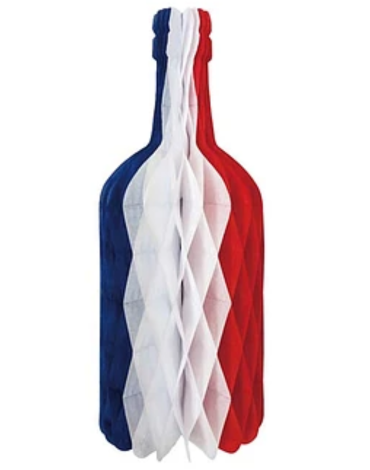 Colgante de Papel Fiestas Patrias x 12 Unds. Medida: 15*47 cm Aprox.