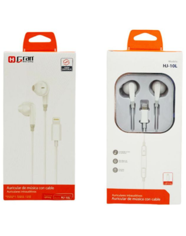 Audífonos con Cable para Iphone x 6 Unds.