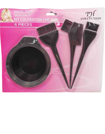 6 Set de Accesorio para Tintura (1 Set Trae: 4 PCS)