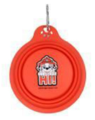 Plato para Mascotas Pegable de Paw Patrol x 3 Unds. Medida: 14 x 14 cm aprox.