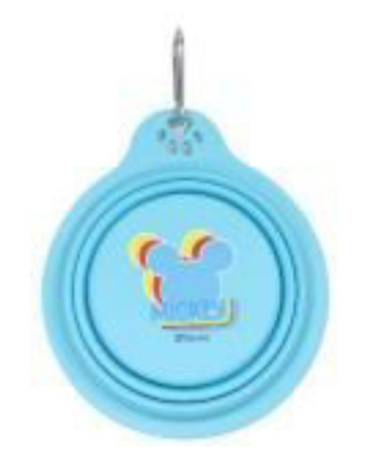 Plato para Mascotas Pegable de Mickey x 3 Unds. Medida: 14 x 14 cm aprox.
