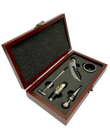 4 Set de Accesorios para Vinos (1 Set Trae: 5 PCS)