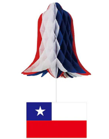 Adorno Colgante Fiestas Patrias x 6 Unds. Medida: 65 cm aprox.