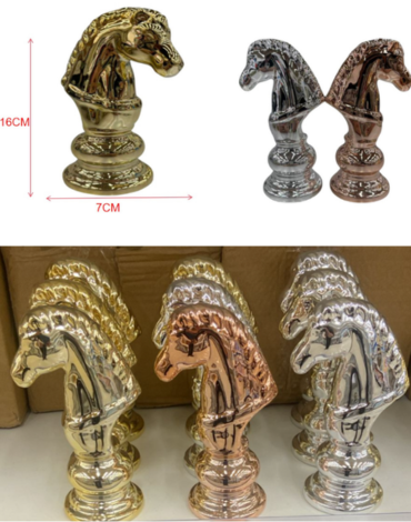 Adorno Decorativa Caballo Colores Surtidos x 4 Unds.Medida: 14 x 9 cm aprox.