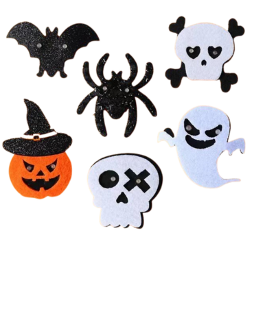Adorno Halloween Modelos Surtidos x 24 Unds.