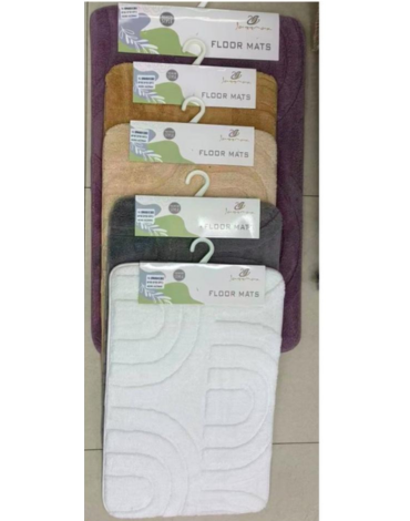 Alfombra Antideslizante Colores Surtidos x 4 Unds. Medida: 60 x 40 cm aprox.