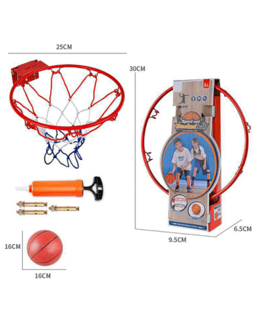 3 Set Arco De Basketball Metálico. (1 Set Trae: 4 PCS)