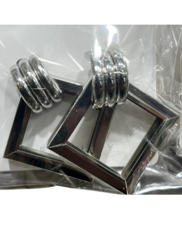 Aros Plateado y Dorados x 24 Pares.