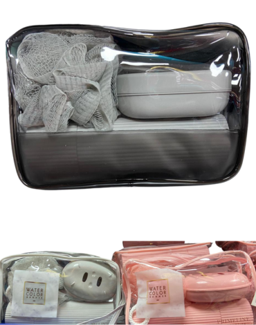 4 Set Artículos Portátil para Viaje.