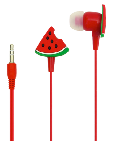 Audífonos para Niños Modelos Surtidos de Frutas  x 10 Unds.Medida: Largo de Cable 1.00 cm aprox