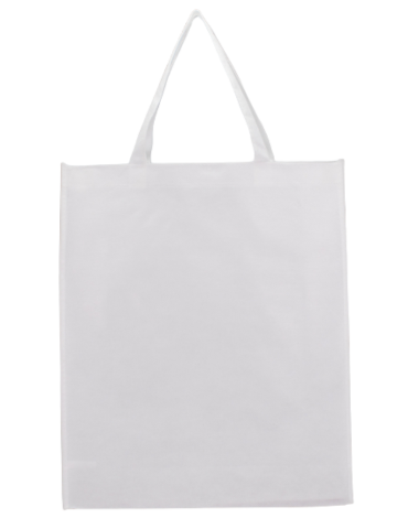 Bolsa Sublimación con Fuelle Color Único x 25 Unds. Medida: 38 x 45 cm aprox.