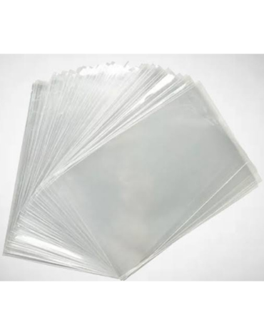 Bolsa Celofán Transparente sin Adhesivo x 2000 Unds. Medida: 12 x 15 cm aprox.