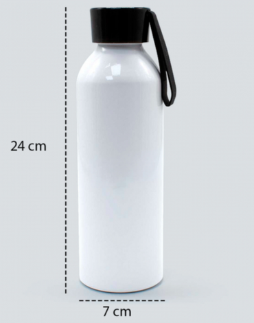 Botella Sport de Aluminio Colores Surtidos x 12 Unds. Medida: 750 ml aprox.