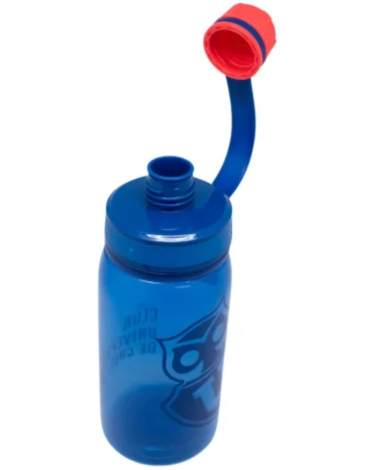 Botella Plástica Diseño U de Chile x 3 Unds. Medida: 700 ml aprox.