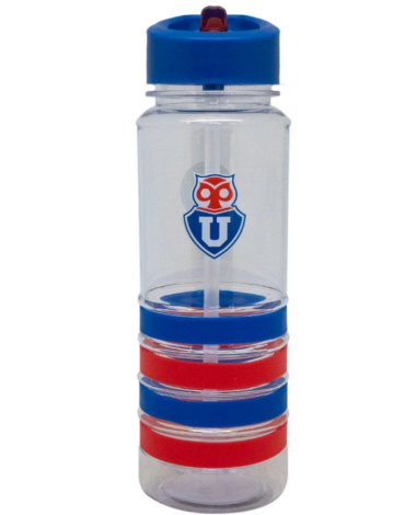 Botella Aro Diseño U de Chile x 3 Unds.