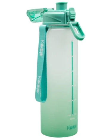 Botella Medidas Rubber Keep Colores Surtidos x 3 Unds. Medida: 1000 ml aprox.