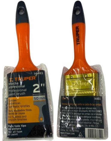 Brocha Profesional Marca Truper x 10 Unds. Medida: 2´´ - 50 mm