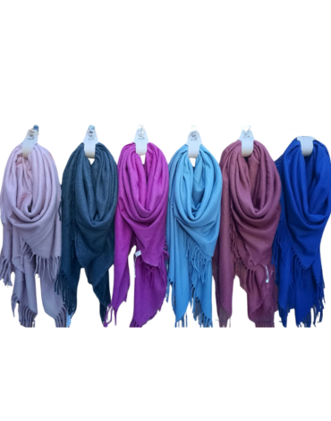 Maxi Bufanda Colores Surtidos x 6 Unds.