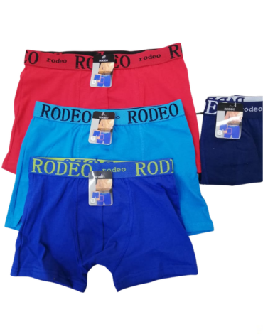 Bóxer Juvenil Liso Colores Surtidos x 12 Unds. Talla: 12 - 14 - 16 - 18