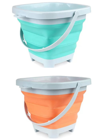 Balde Pagable Rectangular x 4 Unds. Medida: 22 x 20 x 16 aprox.
