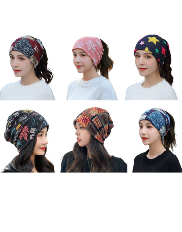 Bandanas de Mujer Modelos Surtidos x 12  Unds.Medida: 28 x 55 cm aprox.