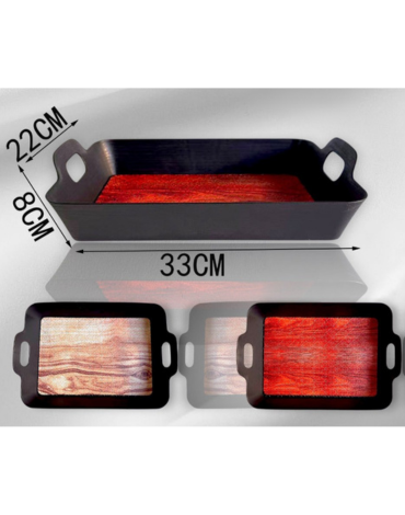 Bandeja Colores Surtidos x 80 Unds.Medida: 22 x 8 x 33 cm aprox.