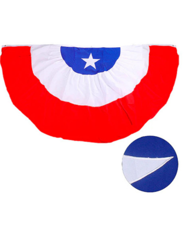 Bandera Escarapela de Chile x 4 Unds. Medida: 60 x 120 cm aprox.