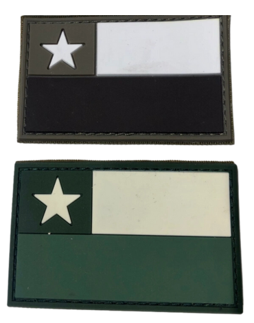 Parche de Goma Bandera de Chile x 12 Unds. Colores:2. Medida: 4 cm aprox.