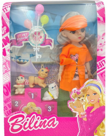 Bilina Anime Art Competencia Canina con Accesorios x 4 Unds.
