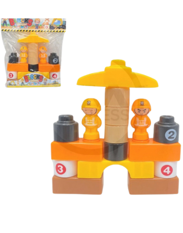 12 Set de Bloques Lego (1 Set trae 16 PCS)