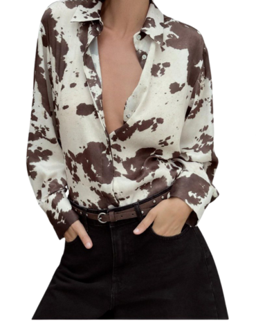 Blusa de Satín Colores Surtidos x 12 Unds. Talla: S - M - L - XL