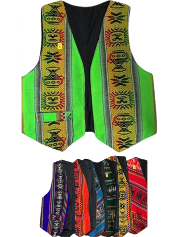Bolero Aguayo de  Niño Modelos Surtidos x 4 Unds .Talla : 4