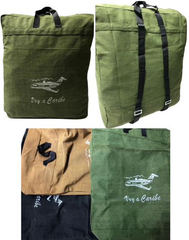 Bolso de Viaje Doble Uso Colores Surtidos x 12 Unds.Medidas:75 x 55 cm aprox.