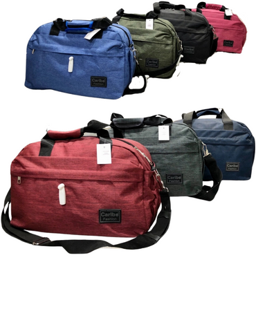 Bolso de Viaje Colores Surtidos x 12 Unds.Medidas:30 x 45 cm aprox